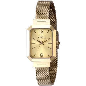 Invicta Women's Watch - Angel Quartz Yellow Gold Stainless Steel Bracelet | 48151