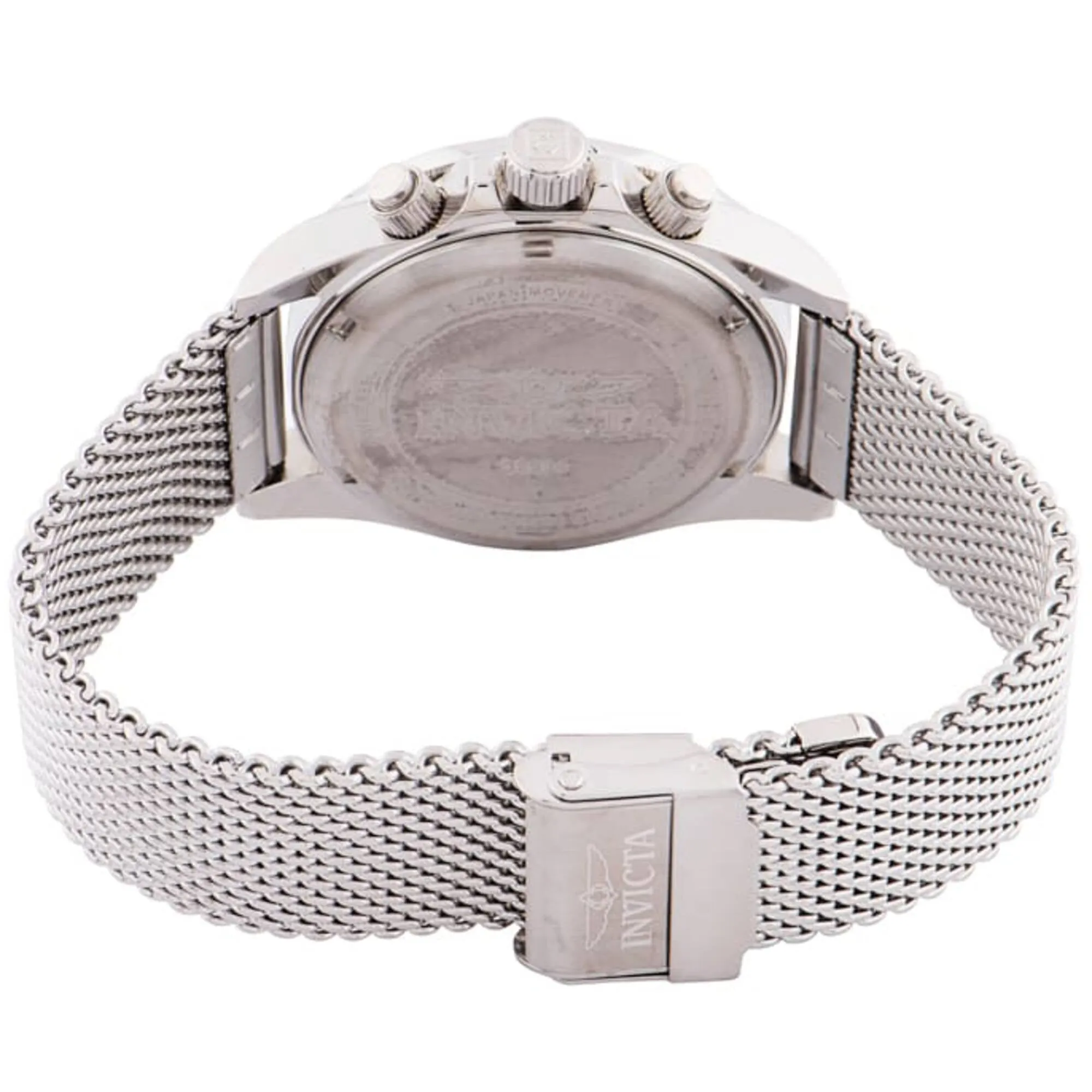 Invicta Women's Watch - Pro Diver Quartz Chronograph Silver Mesh Bracelet | 32934