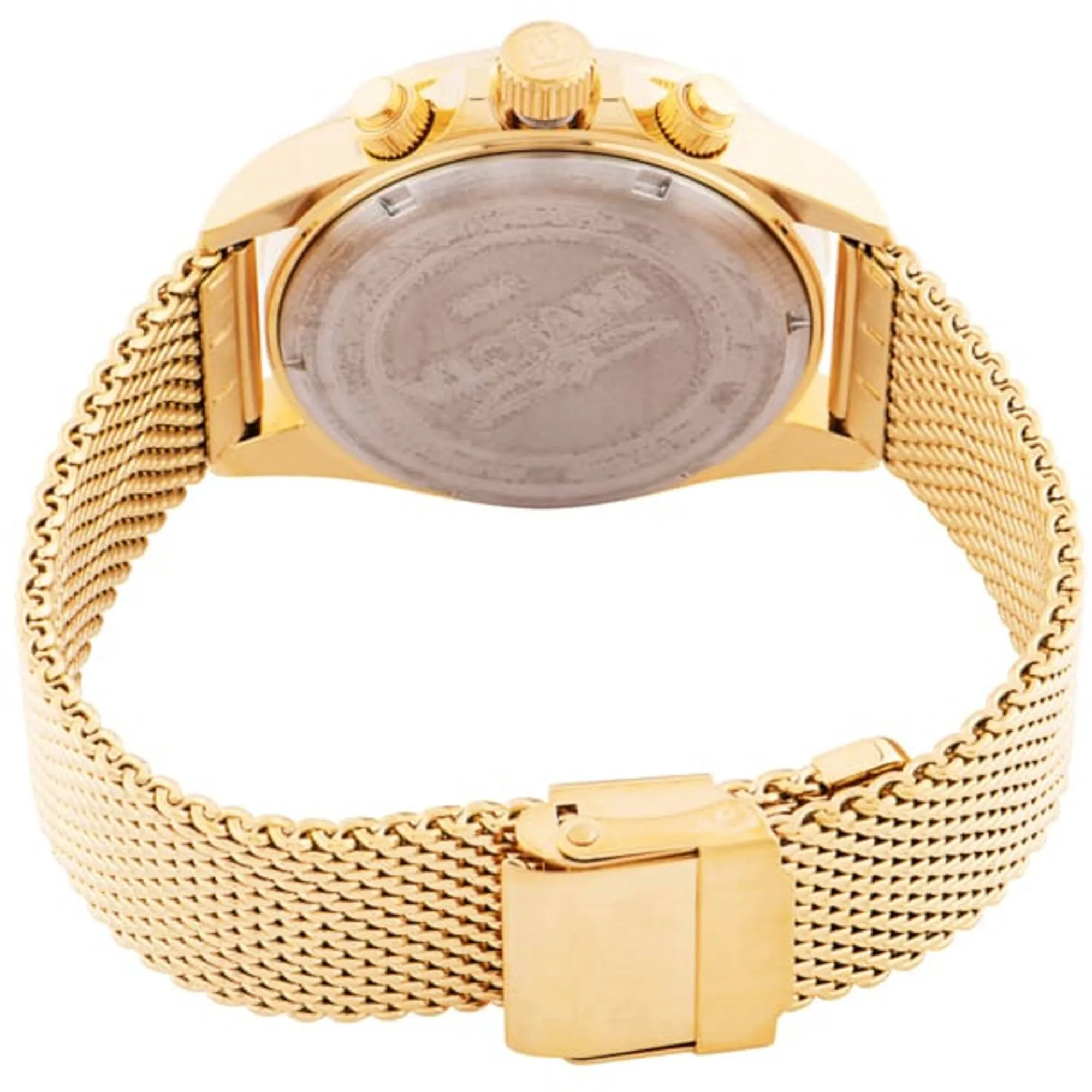 Invicta Women's Watch - Pro Diver Quartz Chronograph Yellow Gold Mesh Bracelet | 32935
