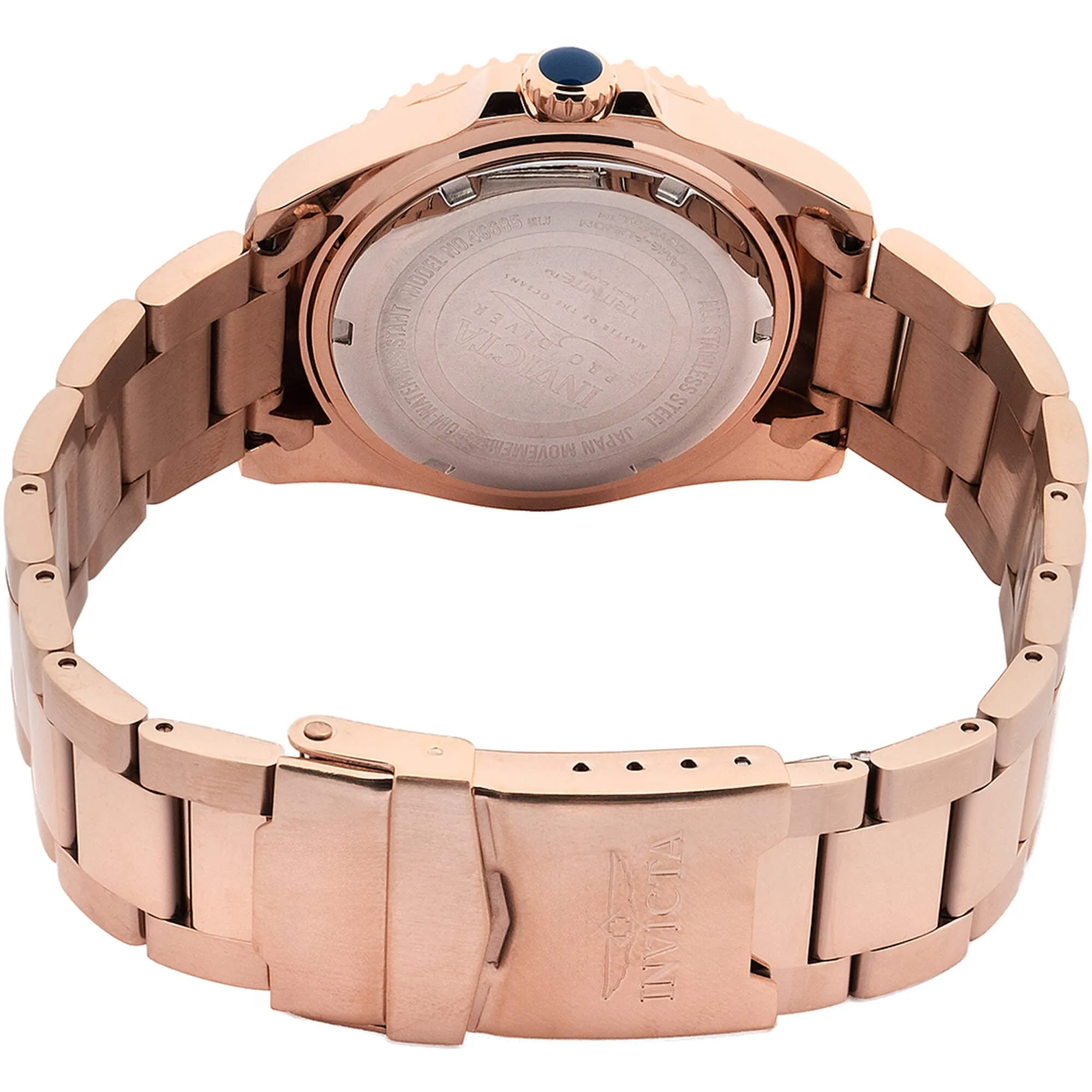 Invicta Women's Watch - Pro Diver Rose Gold IP Stainless Steel Bracelet | 46685