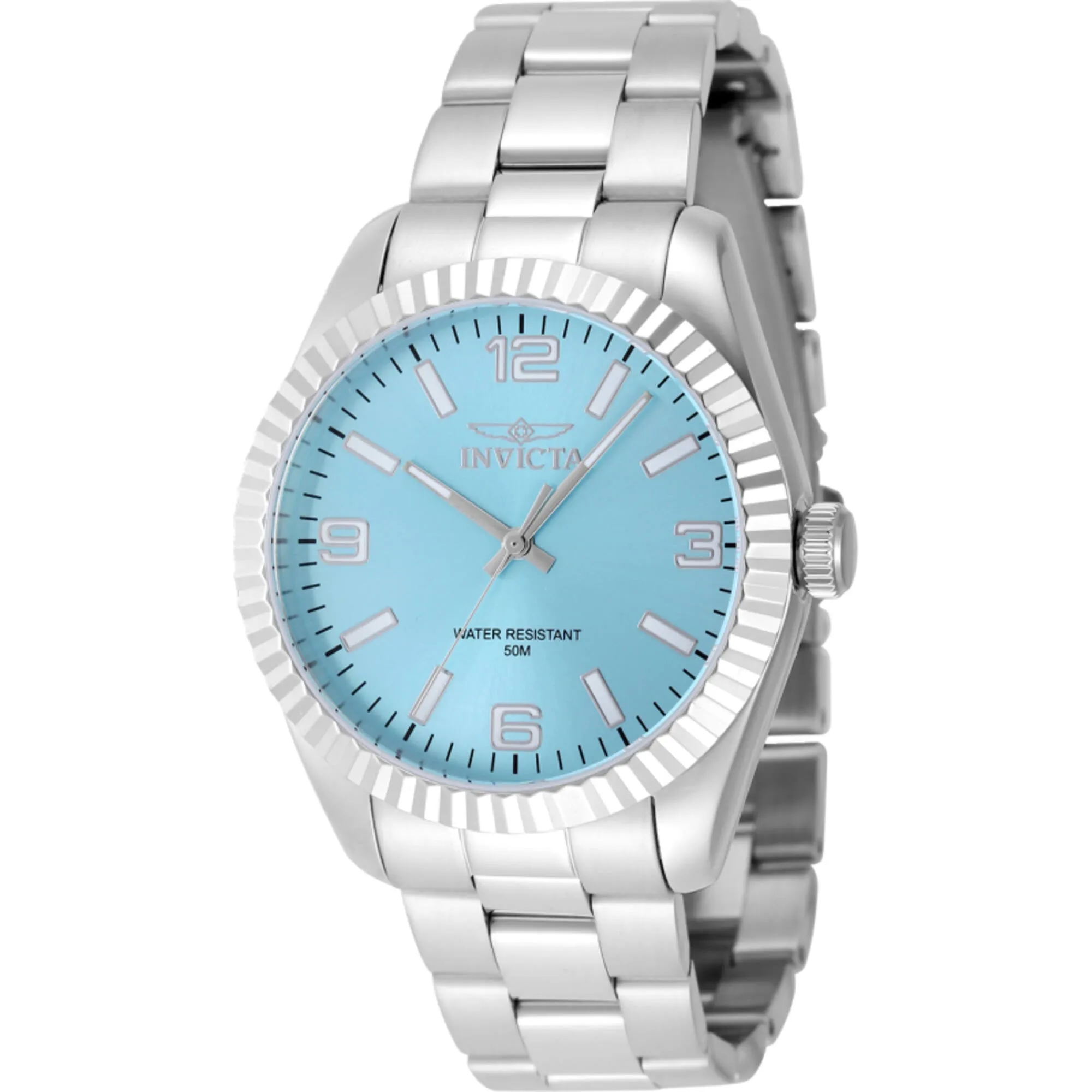 Invicta Women's Watch - Specialty Quartz Tiffany Blue Dial Silver Bracelet | 48905