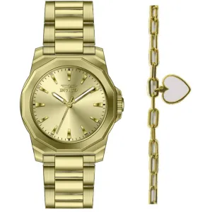 Invicta Women's Watch - Speedway Quartz Yellow Gold Plated Steel Bracelet | 48579