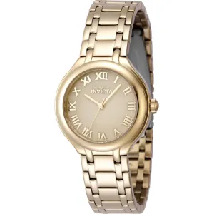Invicta Women's Watch - Wildflower Gold Tone Mother of Pearl Steel Bracelet | 48231