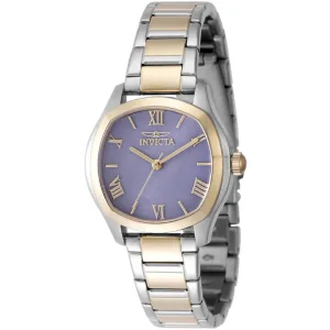 Invicta Women's Watch - Wildflower Quartz Grey Dial Two Tone Steel Bracelet | 48241