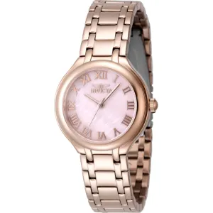Invicta Women's Watch - Wildflower Quartz Pink Mother of Pearl Dial Bracelet | 48232