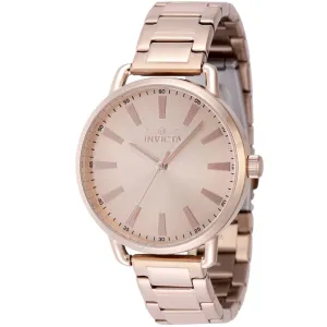 Invicta Women's Watch - Wildflower Quartz Rose Gold Tone Dial Steel Bracelet | 48330