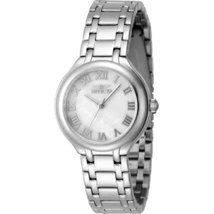 Invicta Women's Watch - Wildflower White Mother of Pearl Dial Steel Bracelet | 48230