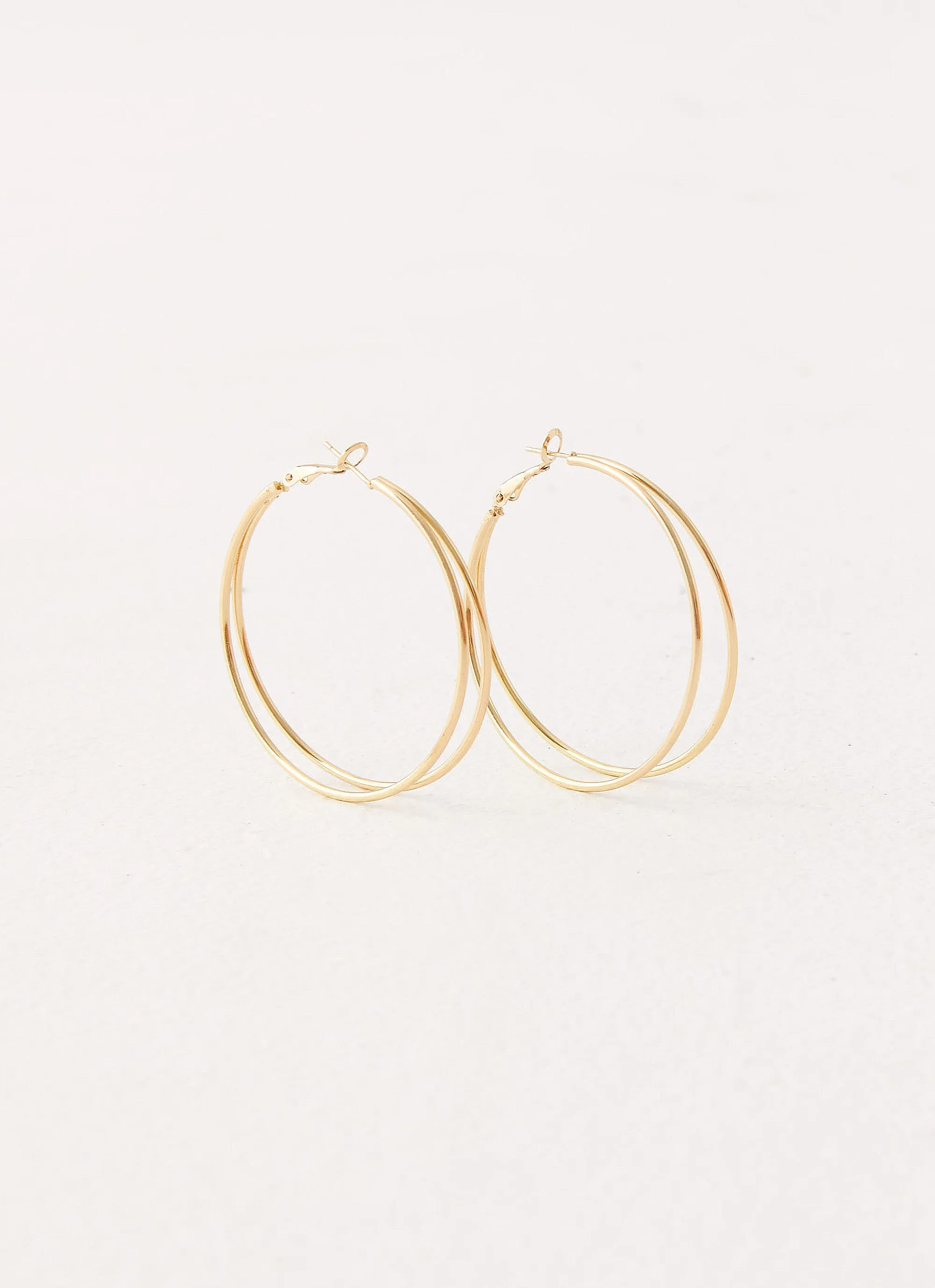Isabetta Hoop Earrings - Gold