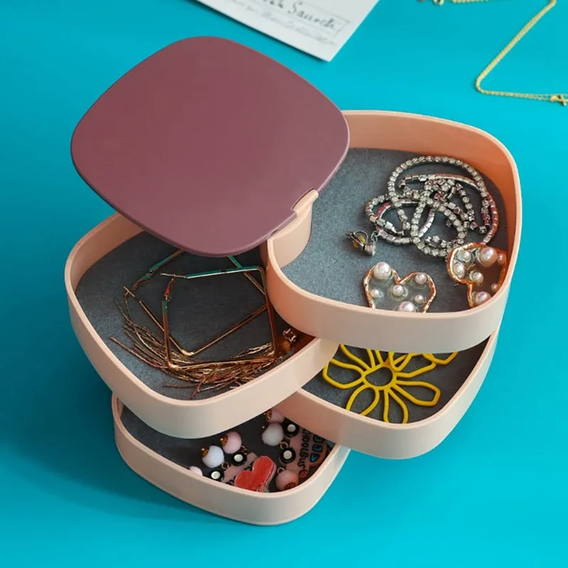 Jewelry Storage Box with mirror
