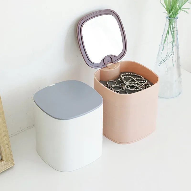 Jewelry Storage Box with mirror