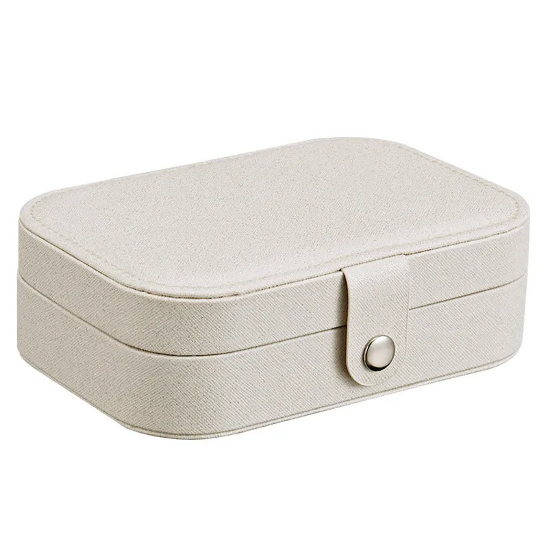 Korean style fresh and simple girl earrings plate jewelry box