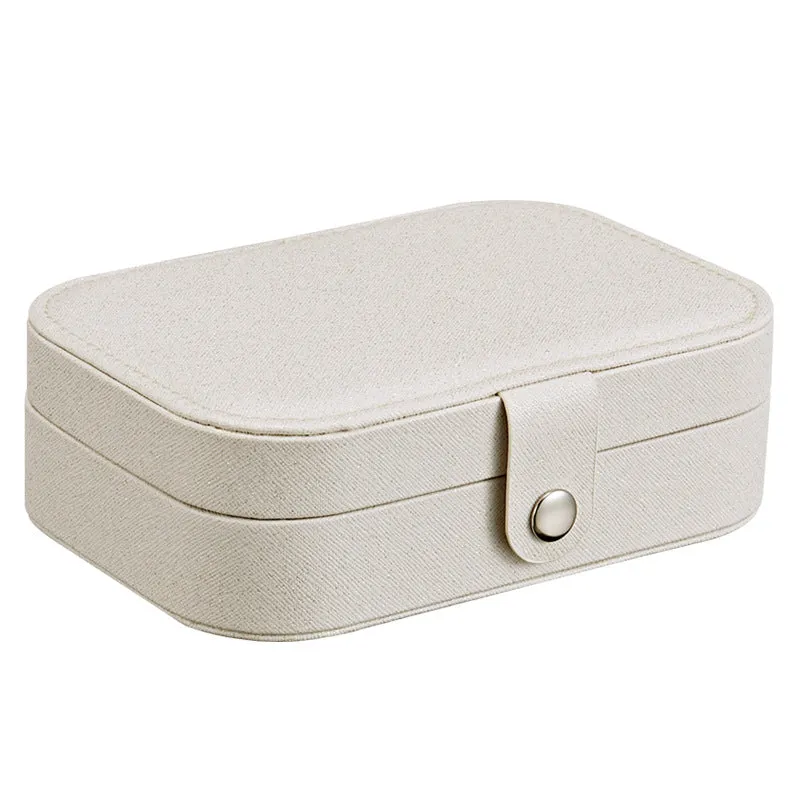 Korean style fresh and simple girl earrings plate jewelry box