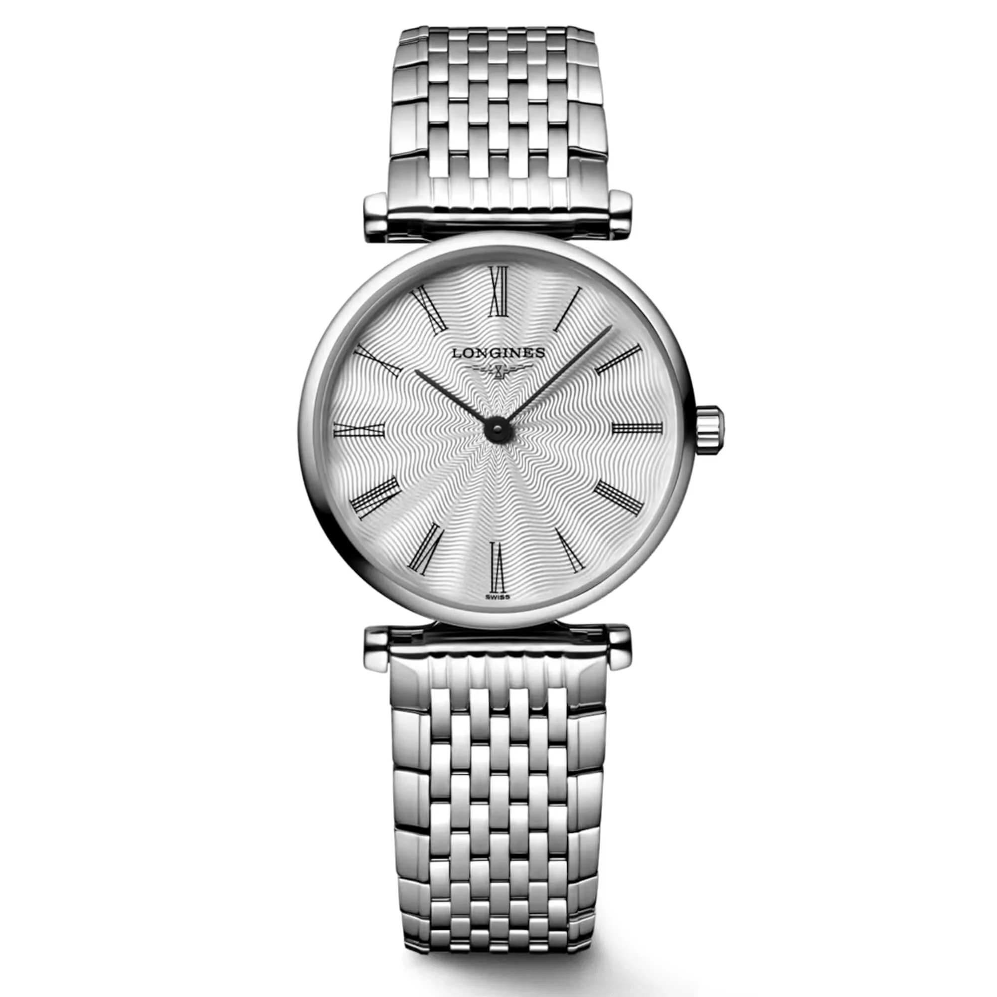 Longines Men's Watch - La Grande Classique Automatic White Dial Bracelet | L49084716