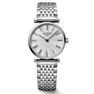Longines Men's Watch - La Grande Classique Automatic White Dial Bracelet | L49084716