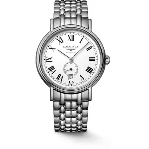 Longines Men's Watch - Presence Automatic White Dial Silver Tone Bracelet | L49054116