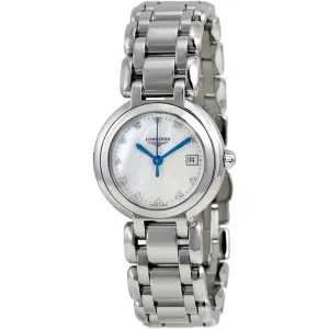 Longines Women's Watch - Primaluna Quartz White Dial Silver Tone Bracelet | L81104876