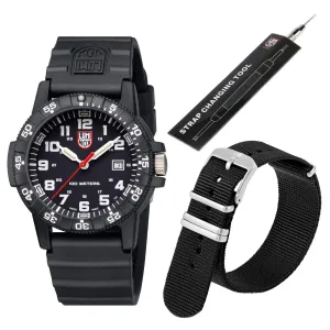 Luminox Sea Turtle Giant Men's Black Dial Watch Set | XS.0321.Z.SET