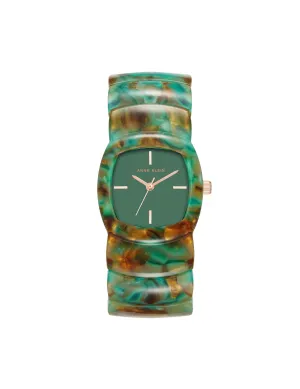 Marbleized Acetate Expansion Band Watch