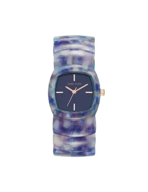 Marbleized Acetate Expansion Band Watch
