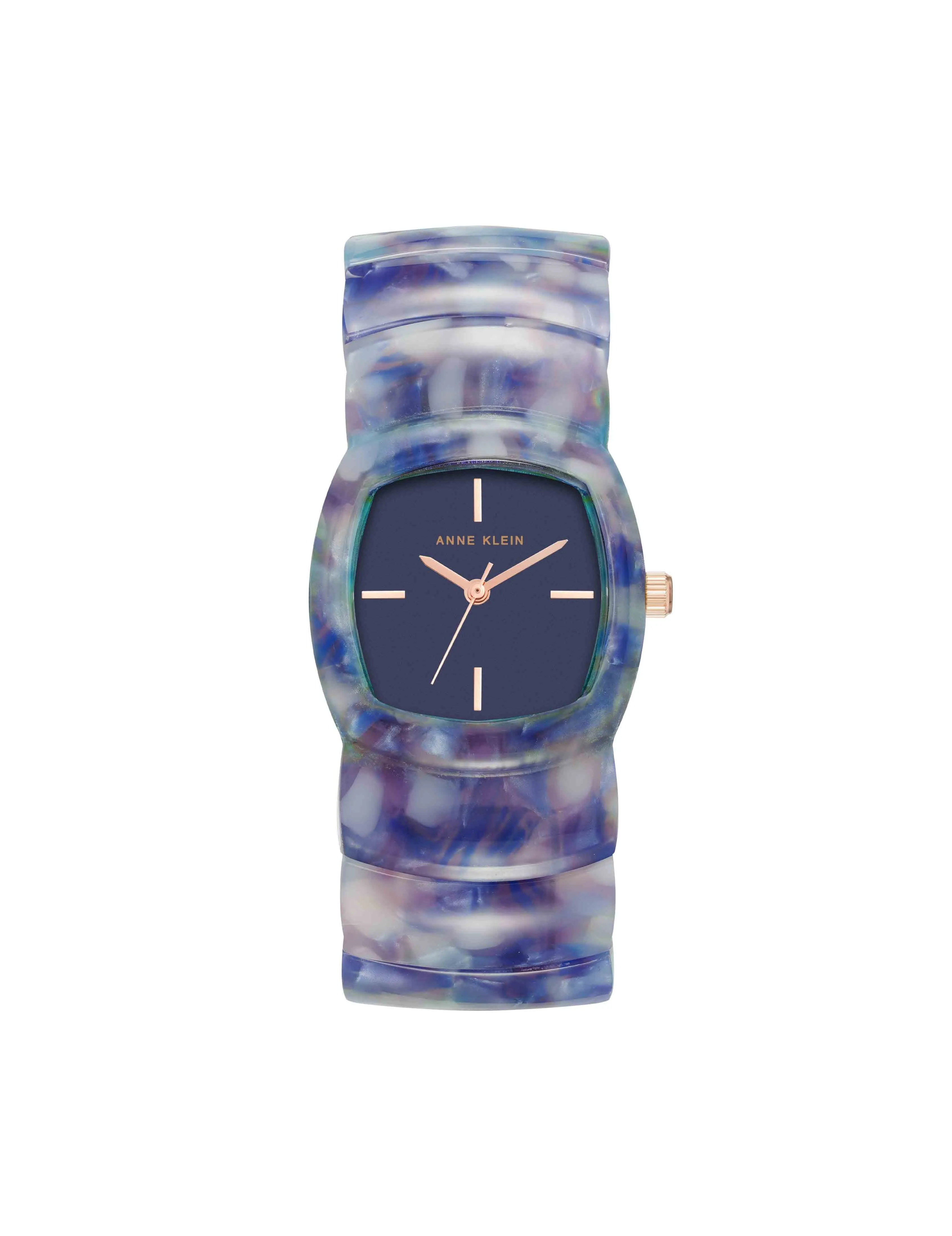 Marbleized Acetate Expansion Band Watch