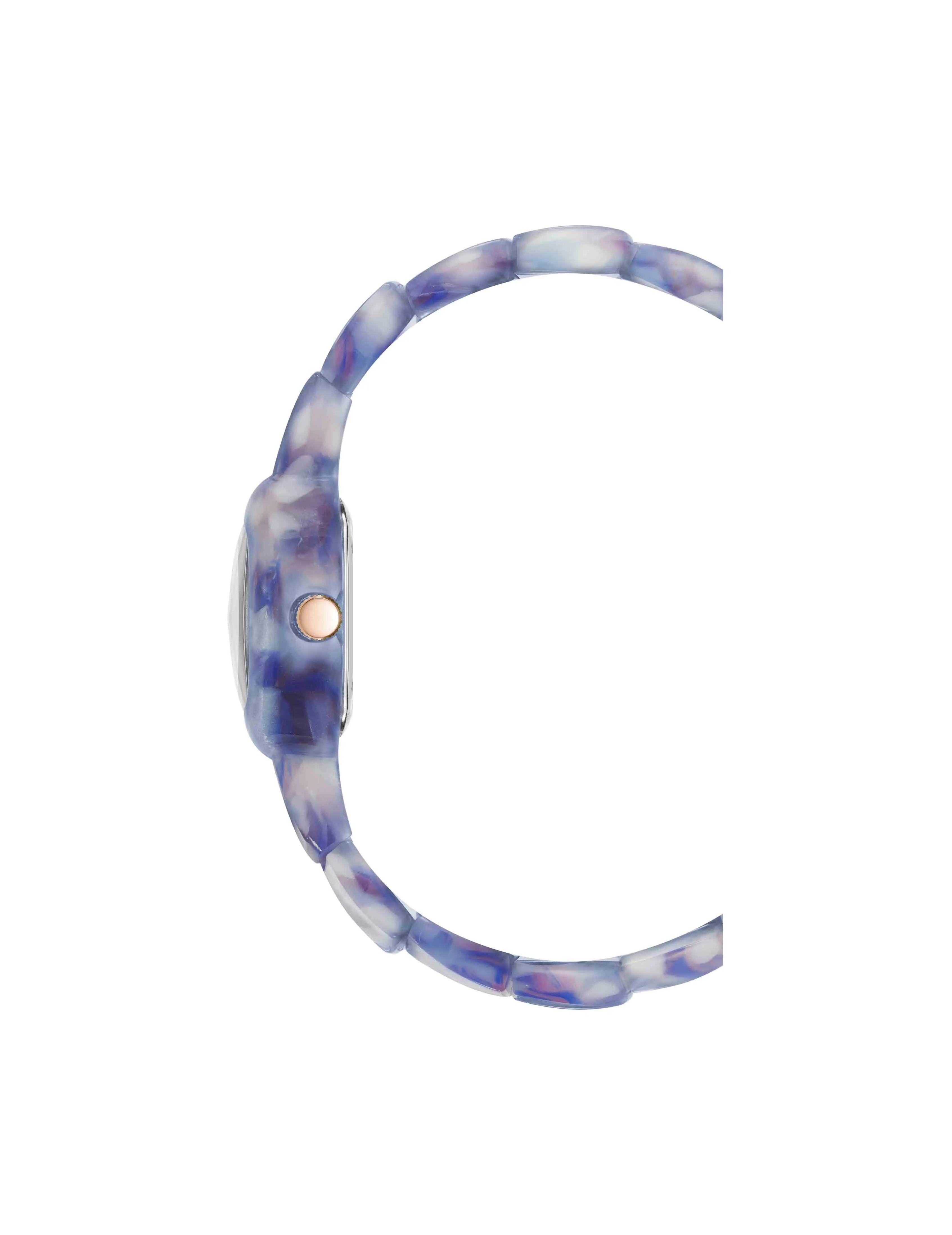 Marbleized Acetate Expansion Band Watch