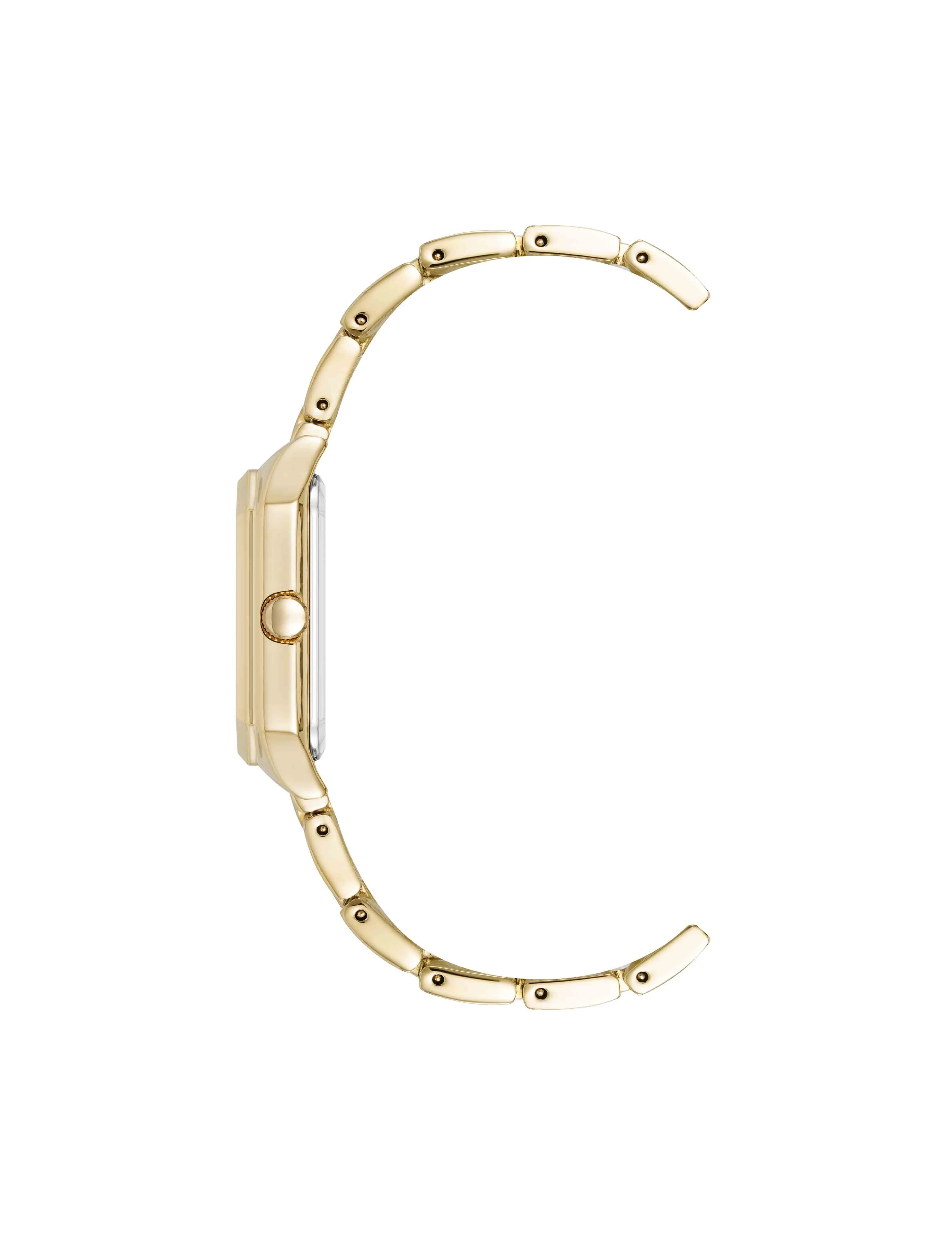 Octagonal Shaped Metal Bracelet Watch