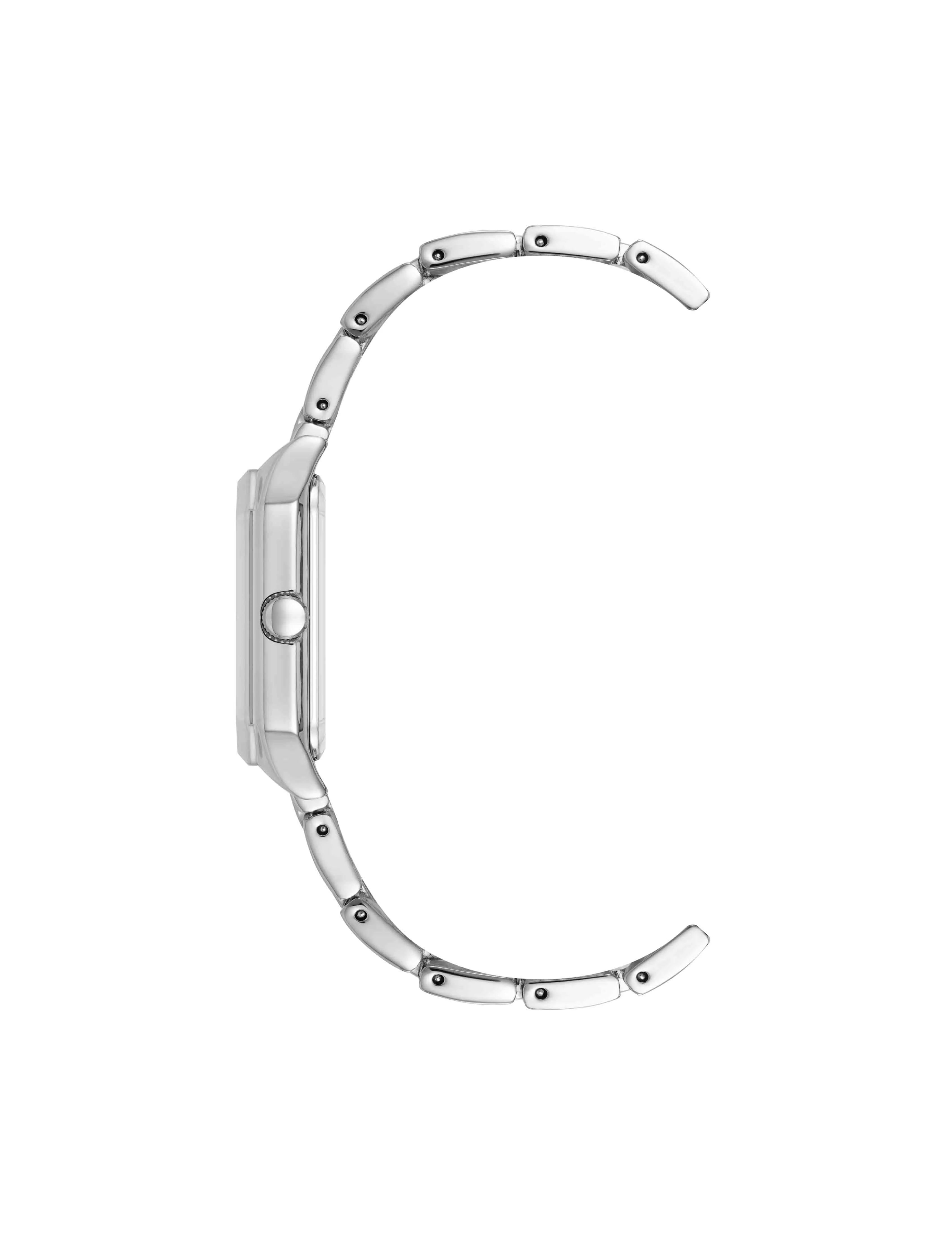 Octagonal Shaped Metal Bracelet Watch