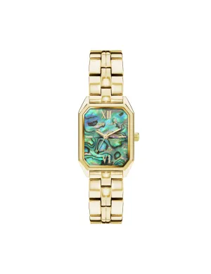 Octagonal Shaped Metal Bracelet Watch