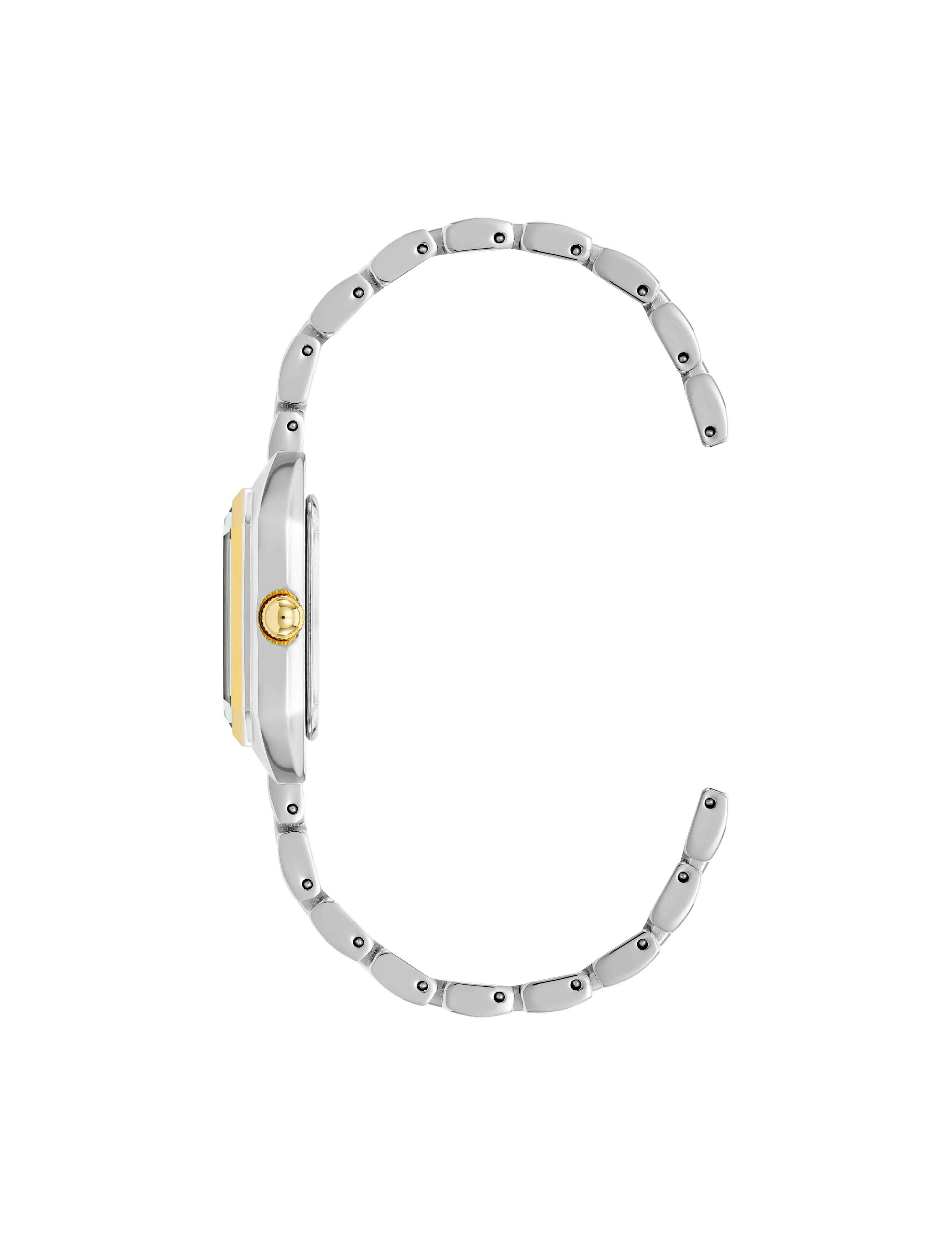 Octagonal Watch and Bracelet Set