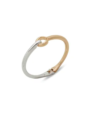 Open Oval Hinge Bracelet