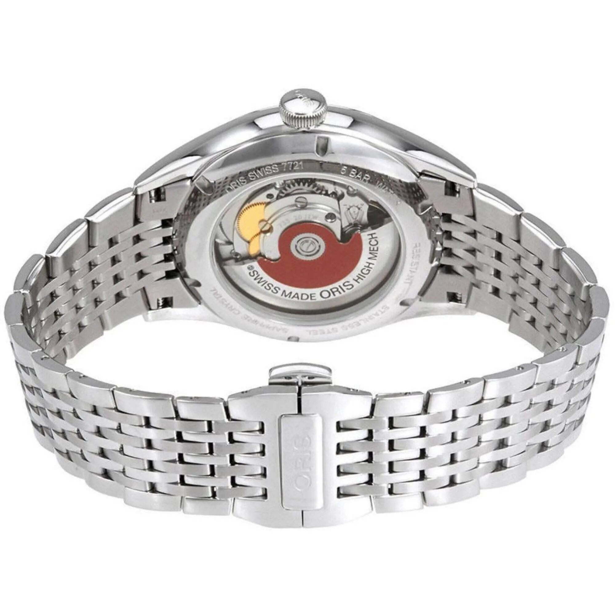 Oris Men's Watch - Artelier Automatic Grey Dial Bracelet | 01 733 7721 4053-07 8 21 79