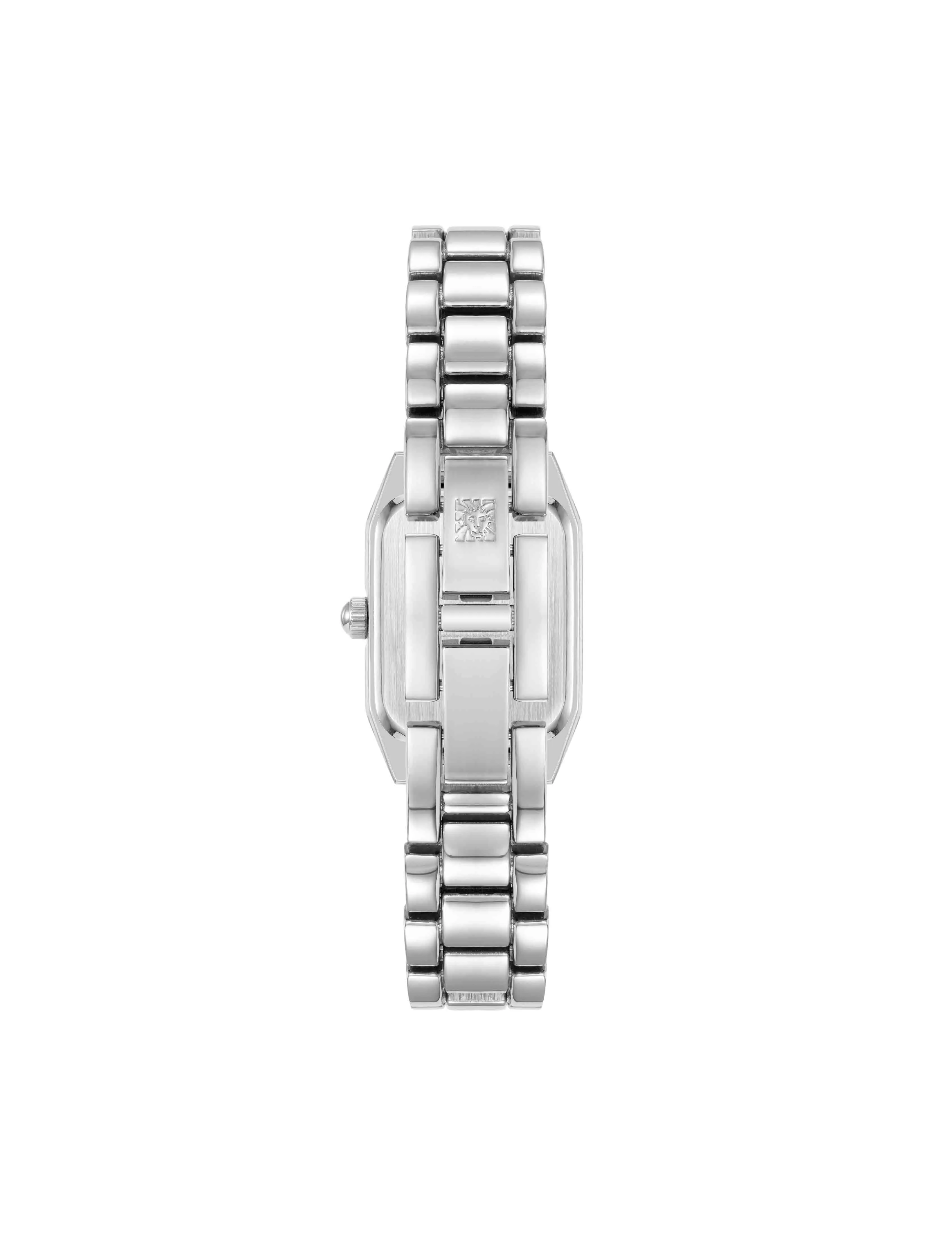 Petite Octagonal Shaped Metal Bracelet Watch