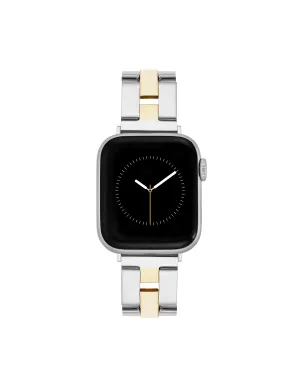 Polished Metal Link Bracelet  Band for Apple Watch®