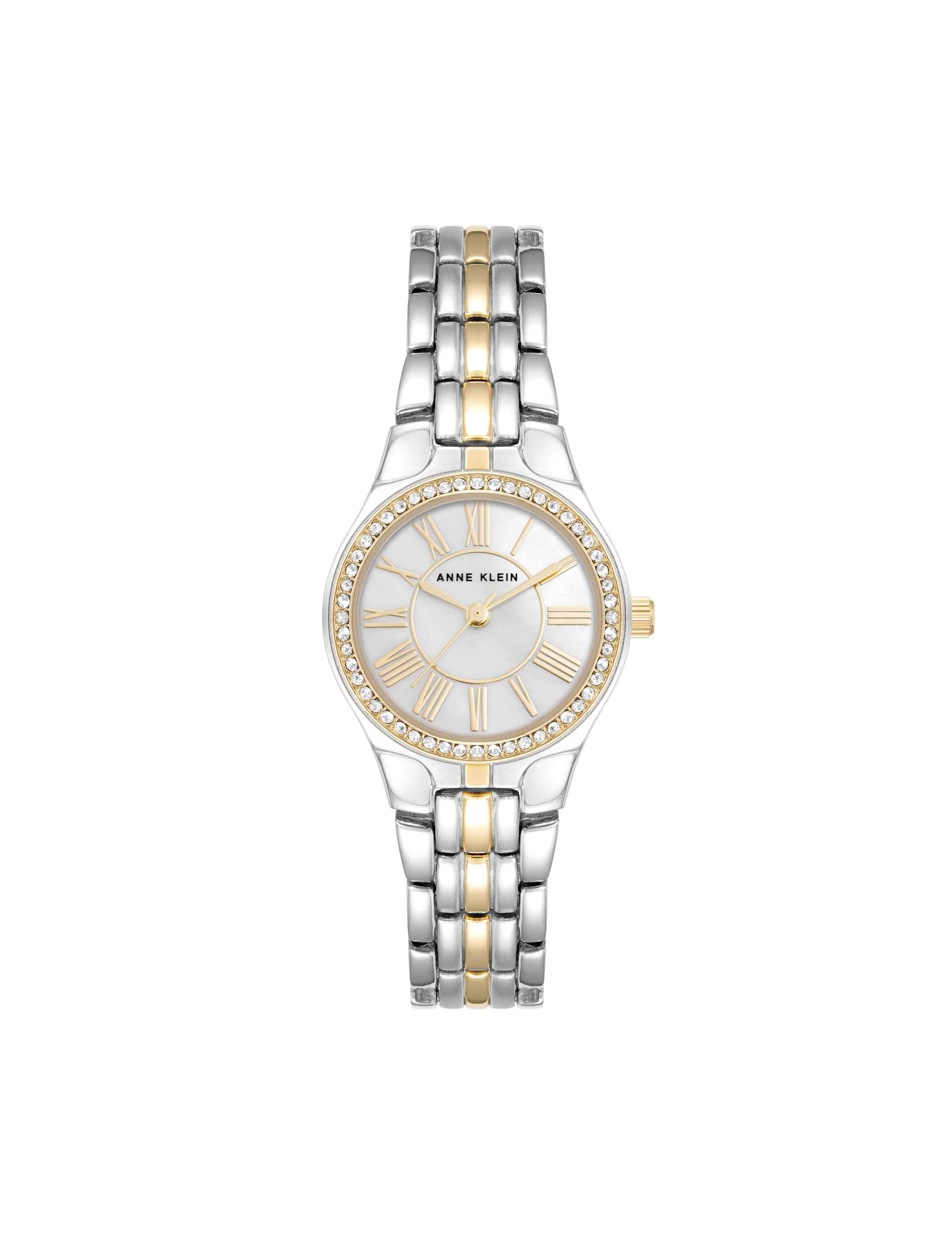 Premium Crystal Bezel Watch
