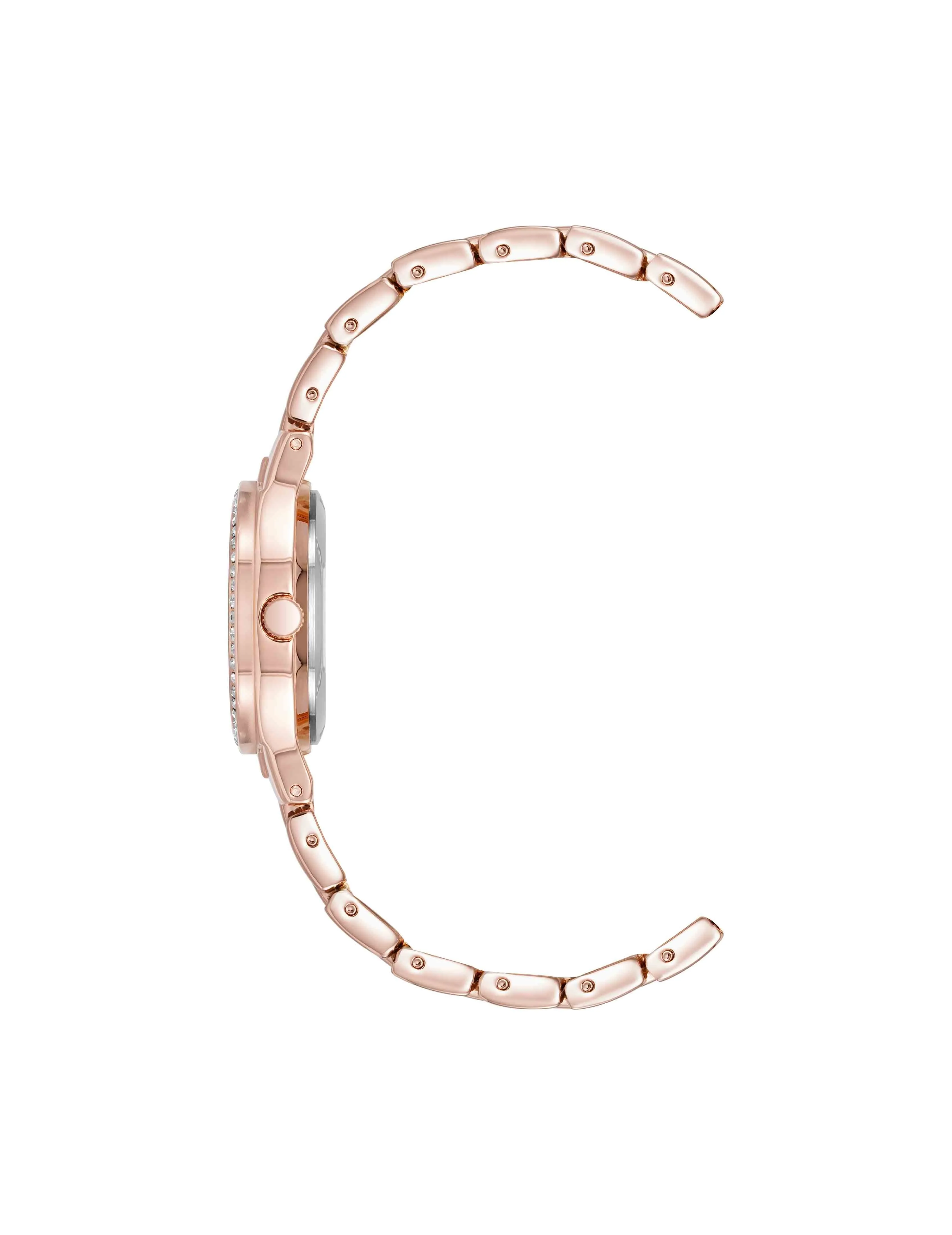 Premium Crystal Bezel Watch