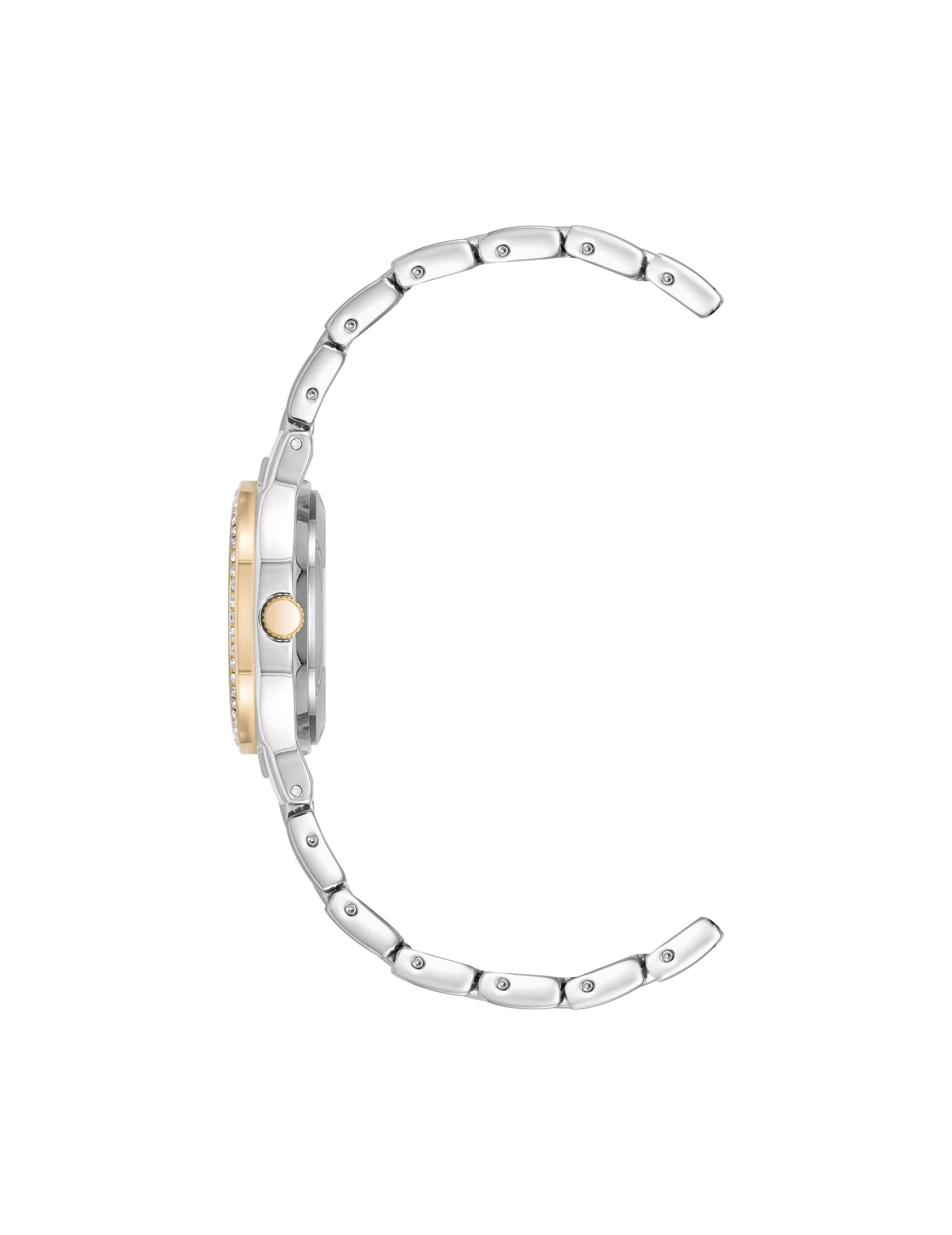 Premium Crystal Bezel Watch