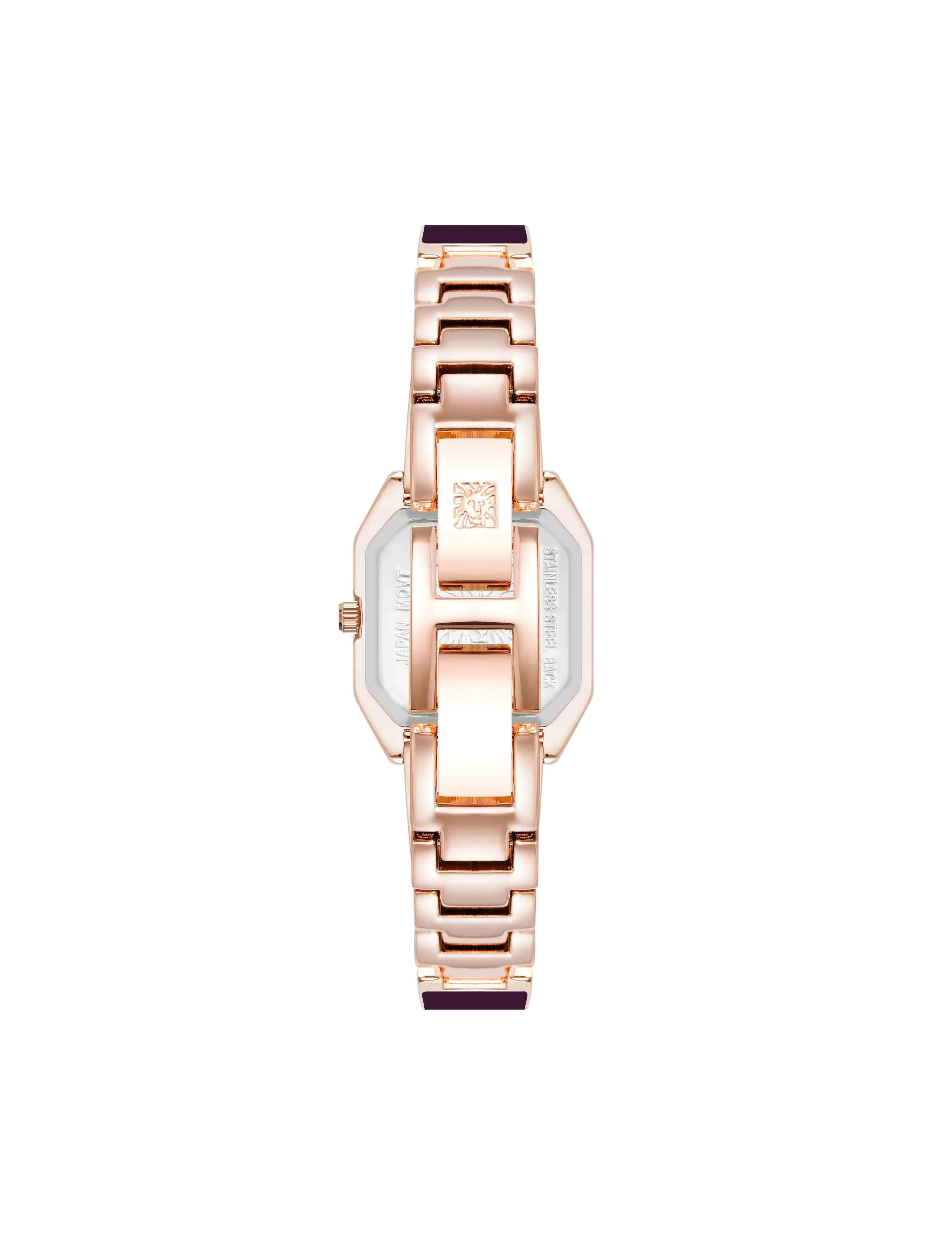 Premium Crystal Square Bangle Watch