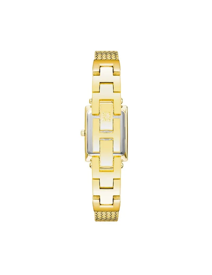 Rectangular Case Mesh Bracelet Watch