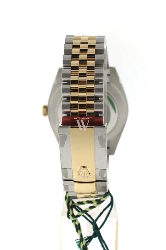 Rolex Datejust 31 Black Diamond Dial 18K Gold Two Tone Jubilee Ladies 178243 Pre-owned