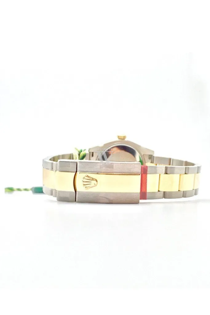 ROLEX Datejust 31 Champagne Dial 18k Yellow Gold Ladies Watch 178383 Pre-owned