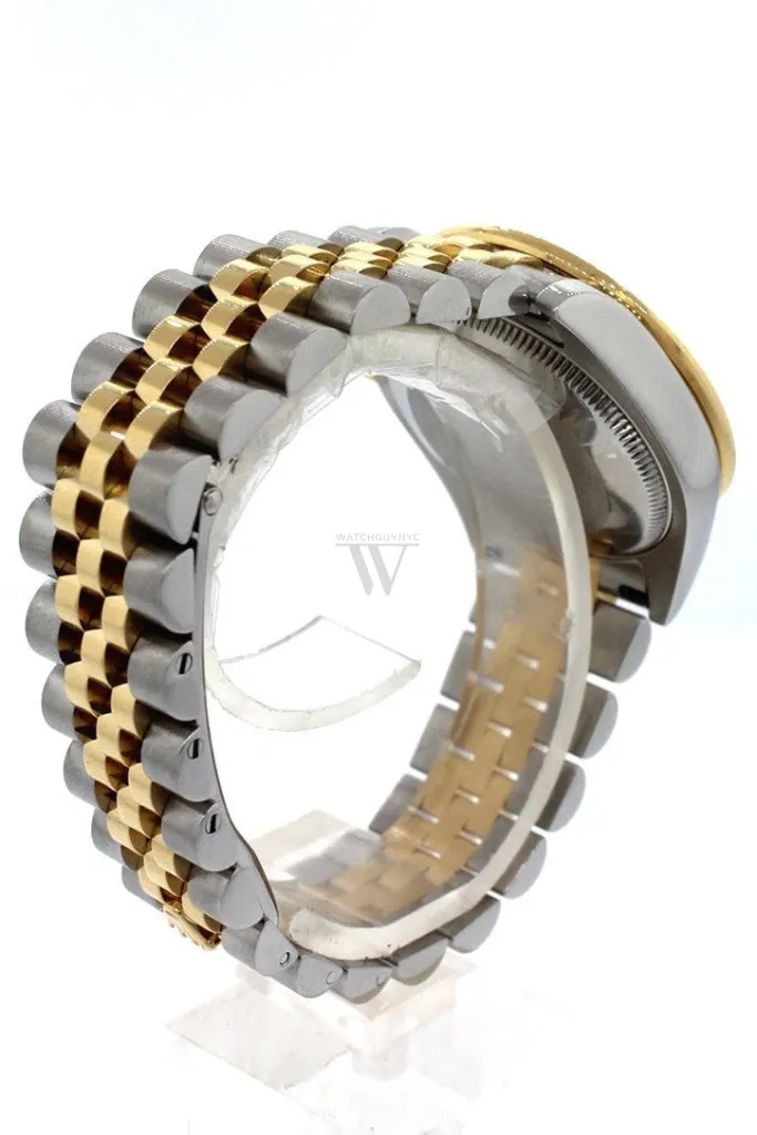 Rolex Datejust Lady 31 Silver Diamond Dial 18 Carat Yellow Gold Ladies Watch 178383 Pre-owned