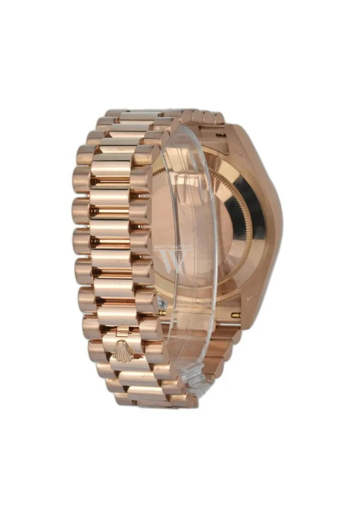 Rolex Day-Date II 41 President Chocolate Dial Rose Gold Men’s Watch 218235