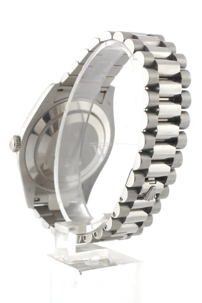 Rolex Day-Date II 41mm President White Gold Chocolate Dial Men’s Watch 218239