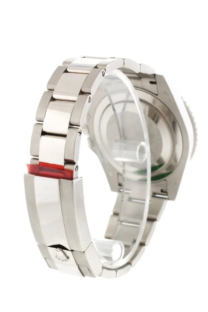 Rolex GMT Master II Blue Dial 18kt White Gold Oyster Bracelet Men's Watch 116719BLRO 116719