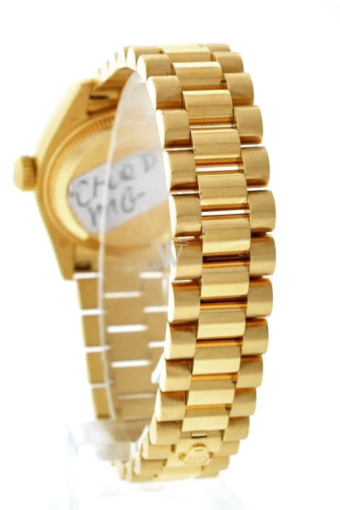 Rolex Lady-Datejust 26 Champagne Dial 18K Yellow Gold President Automatic Ladies Watch 179178 Pre-owned