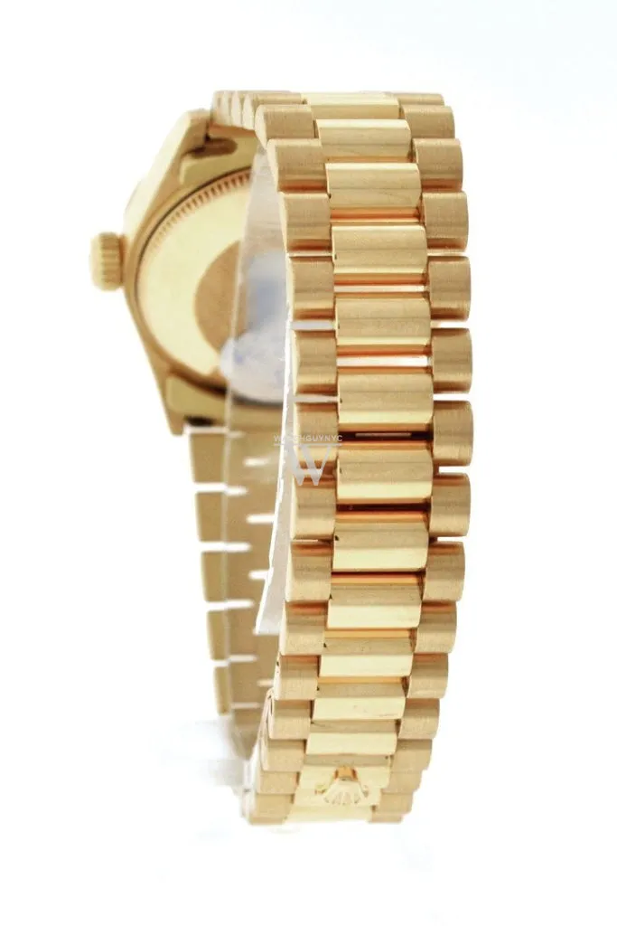 Rolex Lady-Datejust 31 Champagne Dial 18K Yellow Gold President Ladies Watch 178278 Pre-owned