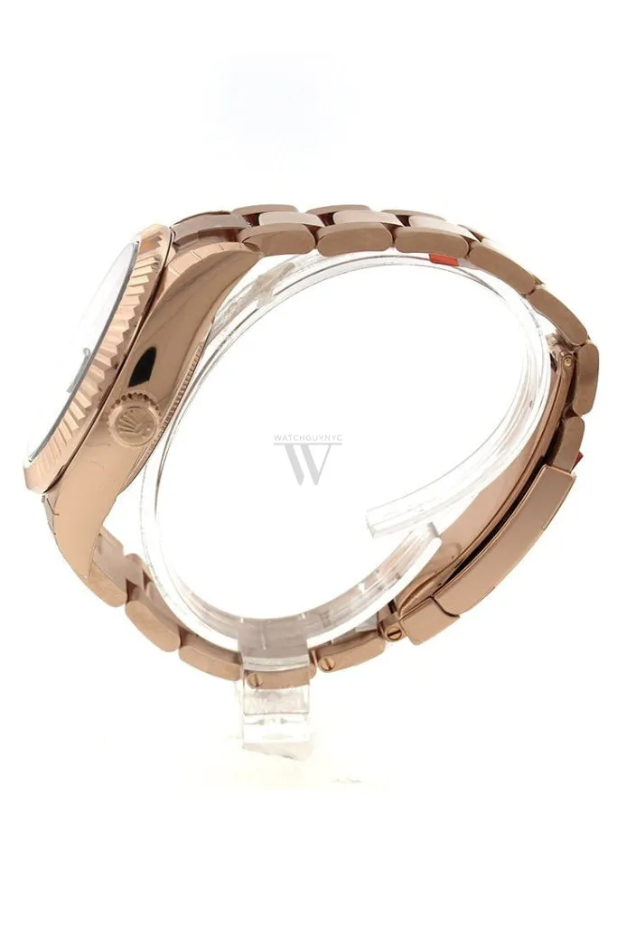 ROLEX Sky-Dweller 42 Chocolate Dial Rose Gold Men's Watch 326935