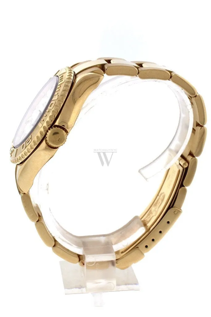Rolex Yacht-Master White Dial Steel 18K Yellow Gold Ladies Watch 169628