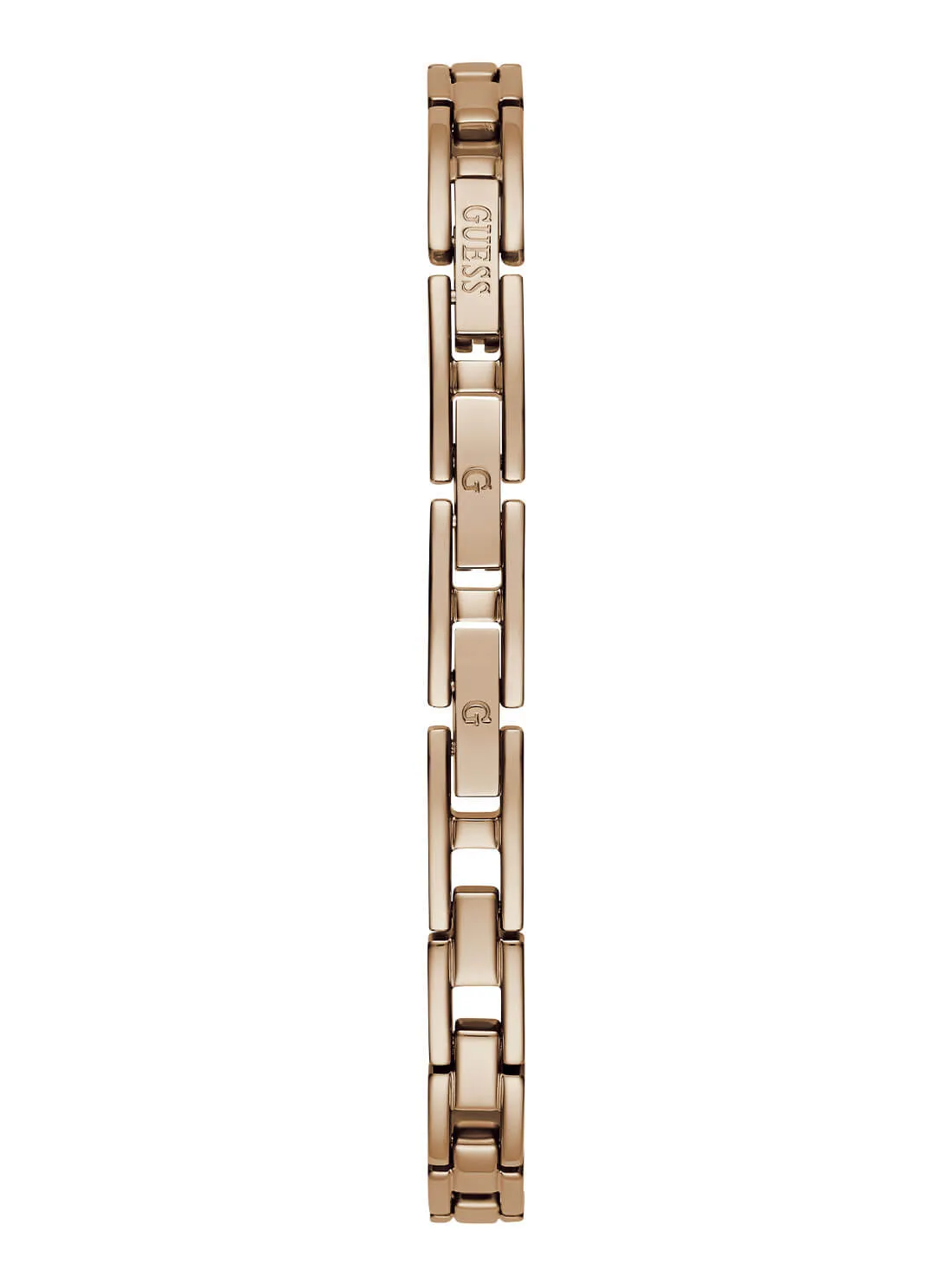 Rose Gold Audrey Glitz Hexagonal Link Watch