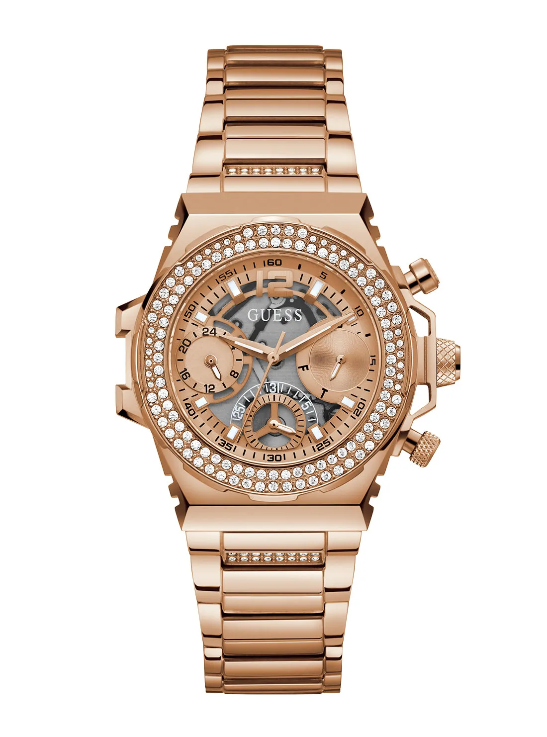 Rose Gold Fusion Glitz Watch